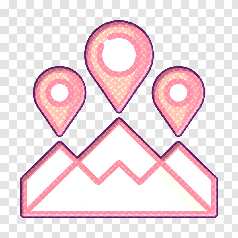 Mountain Icon Location Icon Transparent PNG