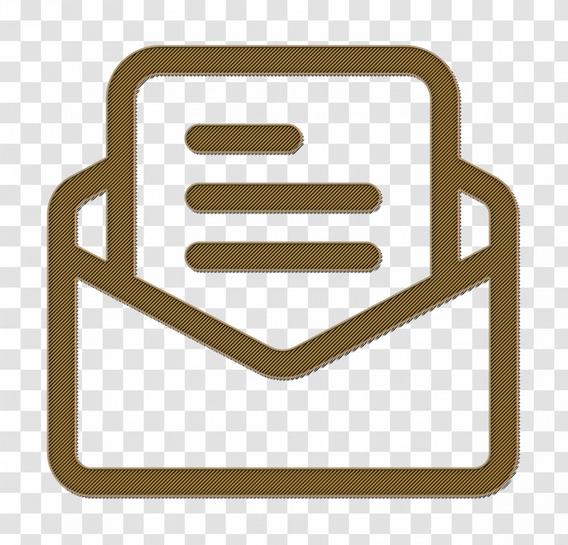 Open Icon Email Icon Transparent PNG