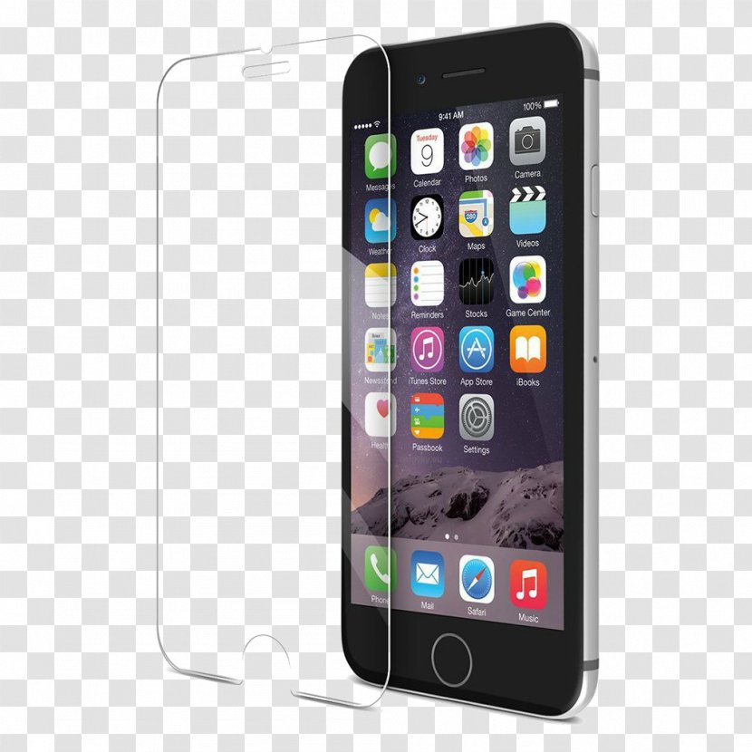 IPhone 6 Plus 8 7 X Screen Protectors - Apple - Aluminum Transparent PNG