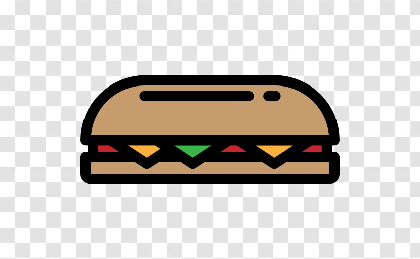 Hamburger Fast Food Junk Steak Burger - Bread - A Transparent PNG