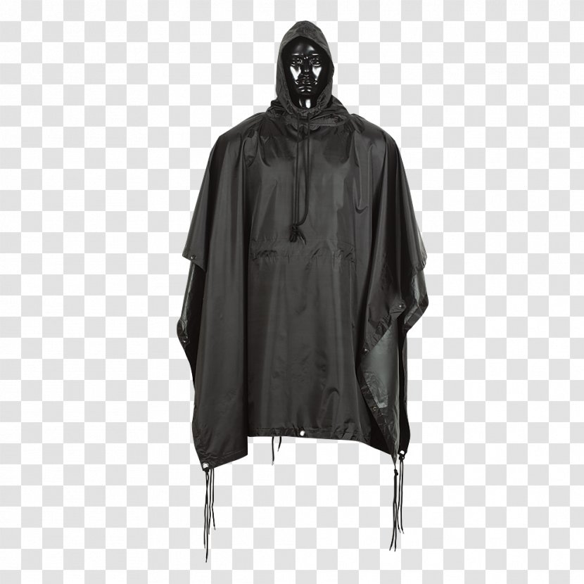 Poncho Raincoat Clothing Hoodie Natural Rubber - Sleeve - Flashlights Transparent PNG