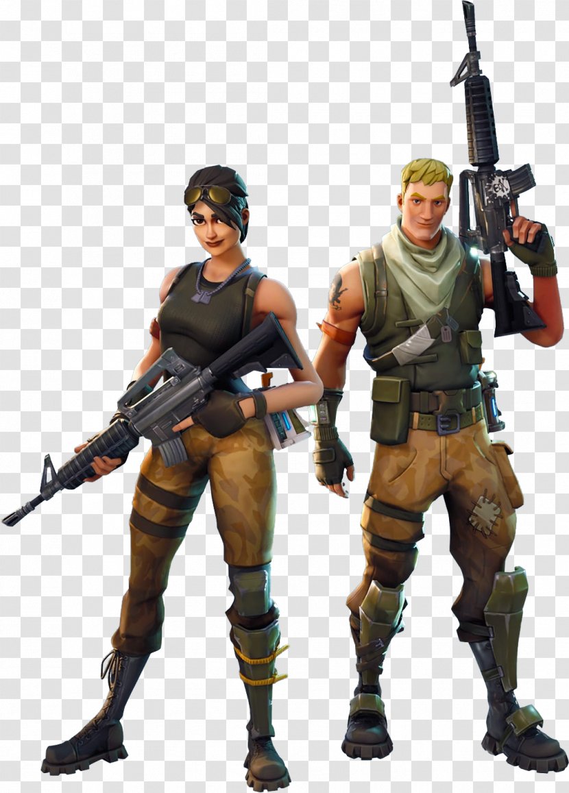 Fortnite Battle Royale Game Video Character - Epic Games - Marines Transparent PNG