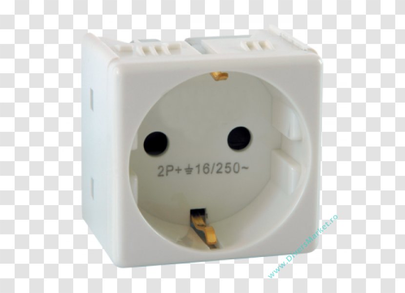 AC Power Plugs And Sockets Schuko Electricity Electric Current Circuit Breaker - Ip Code - Stalactite Transparent PNG
