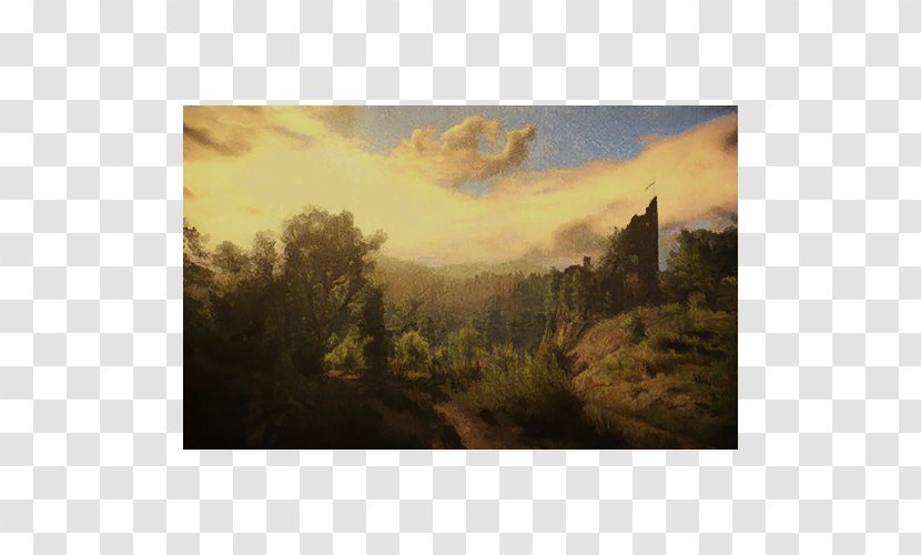 Painting Forest Desktop Wallpaper Kolej Tuanku Ja'afar Tree - Hill Transparent PNG