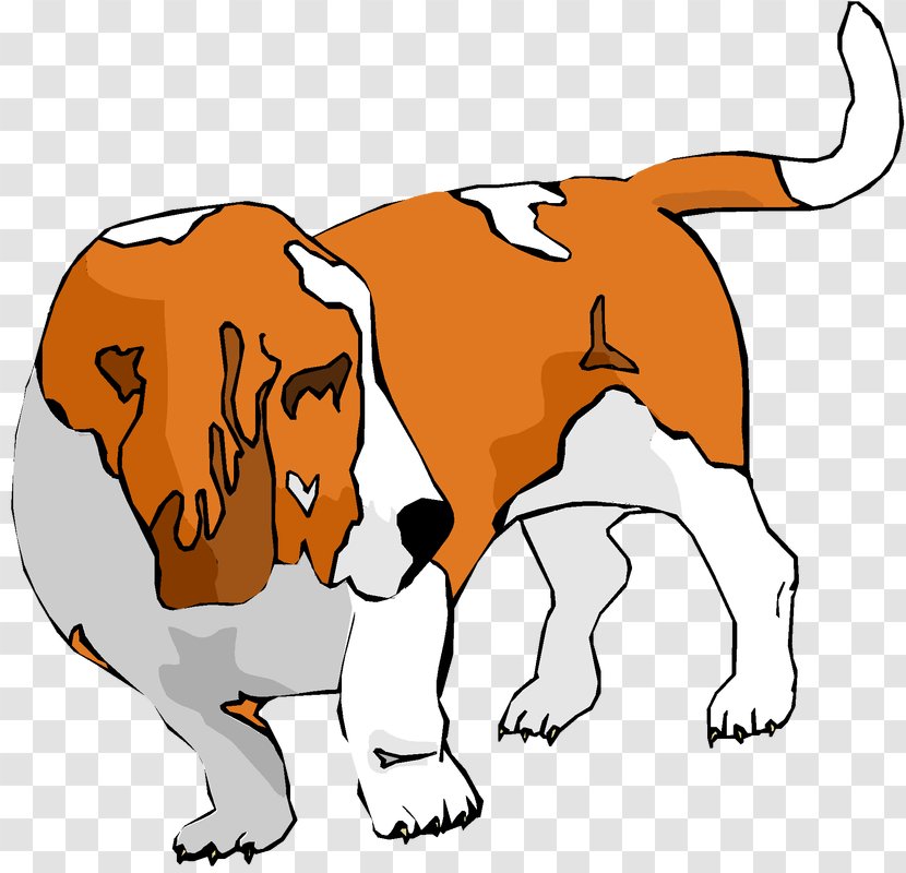Dog Breed Beagle Puppy Clip Art Pet - Carnivoran - Matrimony Banner Transparent PNG