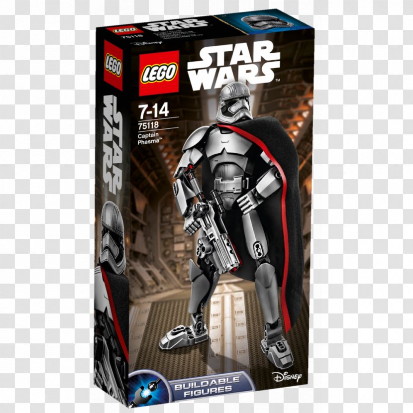 LEGO 75118 Star Wars Captain Phasma Lego First Order Commander - Toy Transparent PNG