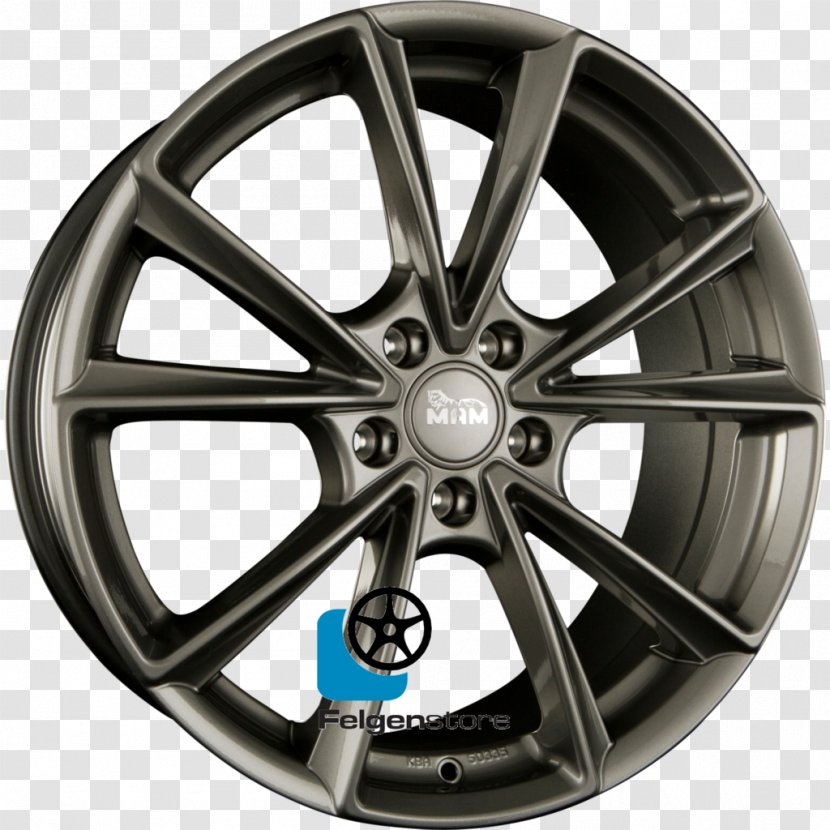 Audi A5 Car Rim Wheel Tire - Automotive Transparent PNG