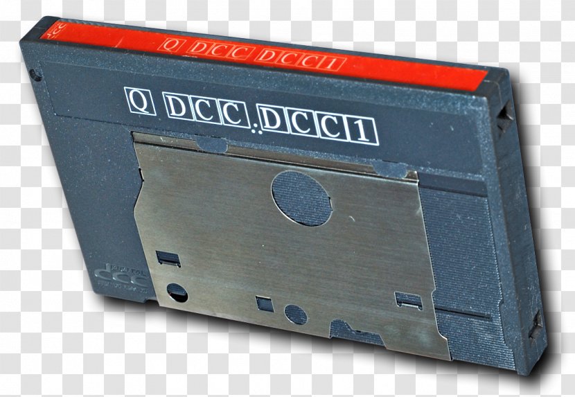 Digital Compact Cassette Magnetic Tape Data Sound Recording And Reproduction Transparent PNG