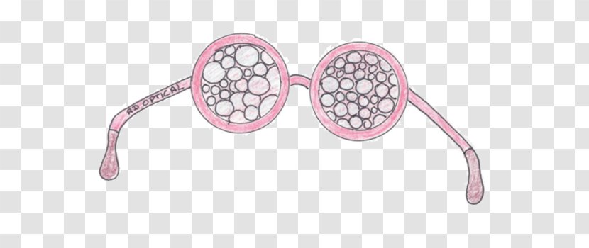 Product Design Pink M Body Jewellery - Glasses - Glass Word Transparent PNG