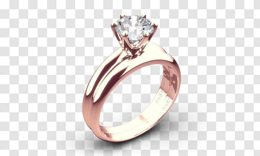 Wedding Ring Engagement Solitaire - Gemstone - Prong Setting Transparent PNG