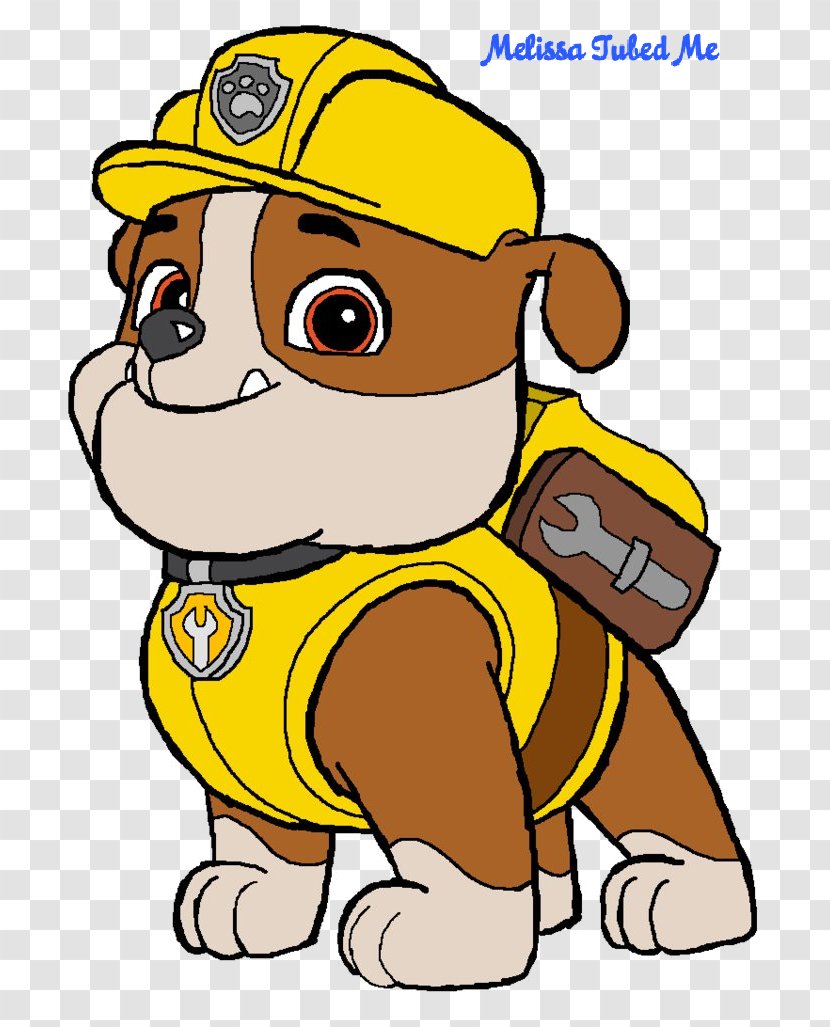 Dog PAW Patrol - Yellow - Pups Save A Goldrush/Pups The Paw Patroller Find Genie/Pups Tightrope Walker Clip ArtDog Transparent PNG