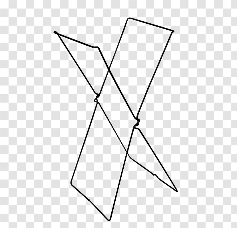 Triangle Point Area - Line Art Transparent PNG