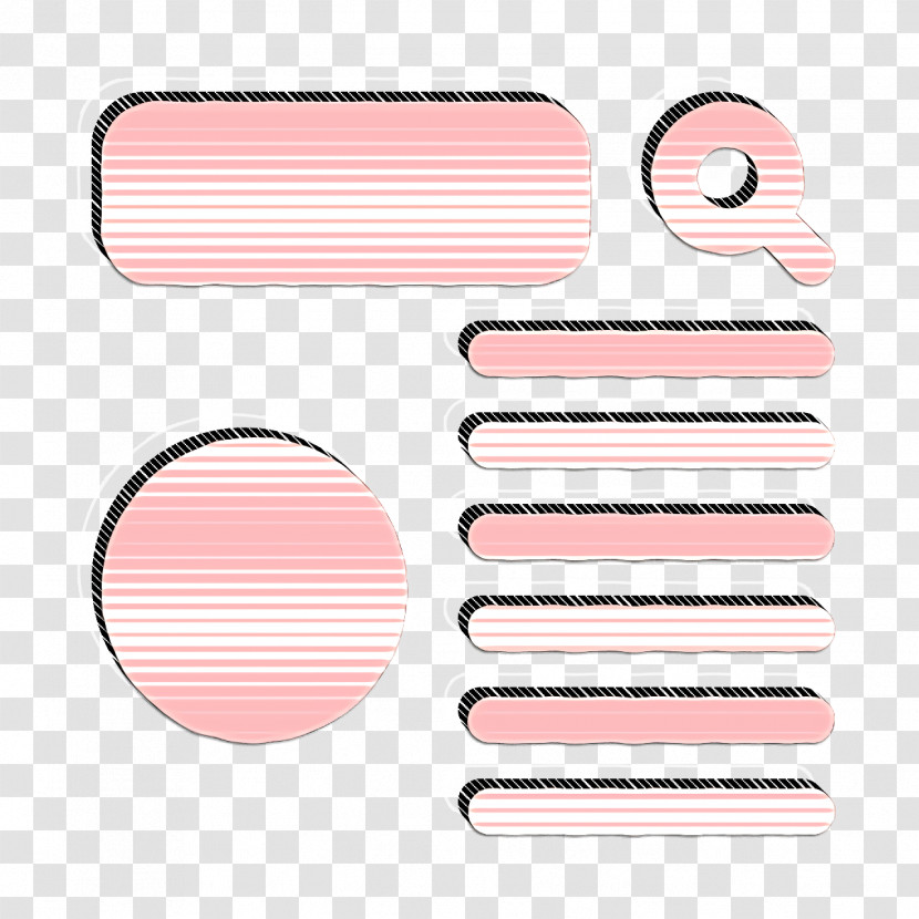 Wireframe Icon Ui Icon Transparent PNG