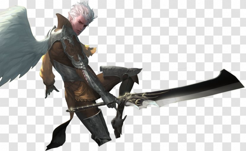 Lineage II Knight Lance Weapon - Figurine Transparent PNG