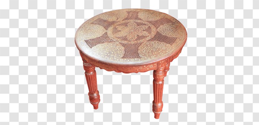 Table Chair - Outdoor - A Wooden Round Table. Transparent PNG