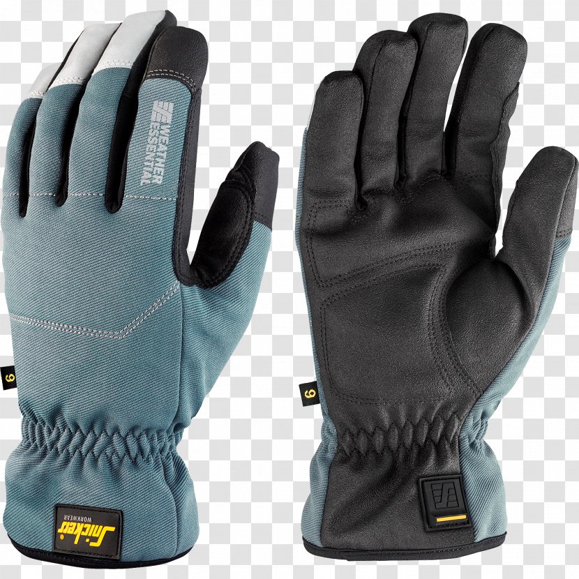Glove Snickers Workwear Lining - Weightlifting Gloves Transparent PNG