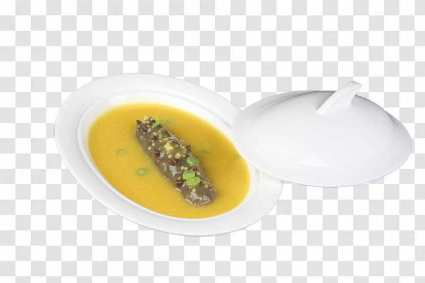 Sea Cucumber As Food Chinese Cuisine Soup Seafood Braising - Braised Transparent PNG