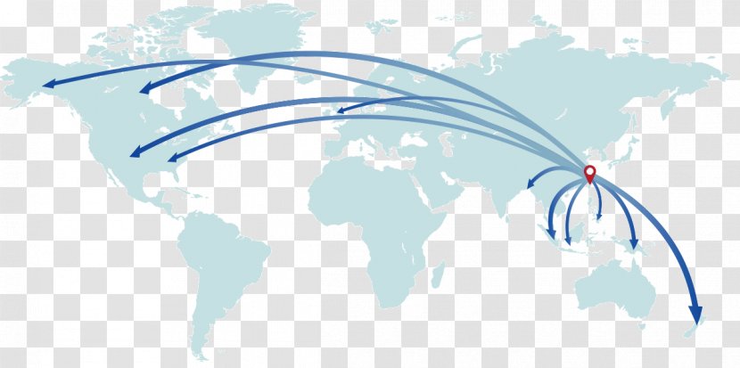 Globe World Map Projection - Flat Earth - Huang Hong Combination Transparent PNG