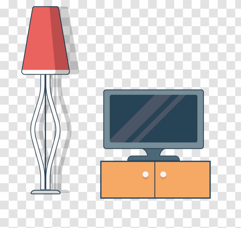 Television Cabinetry - TV Cabinet Lights Vector Transparent PNG