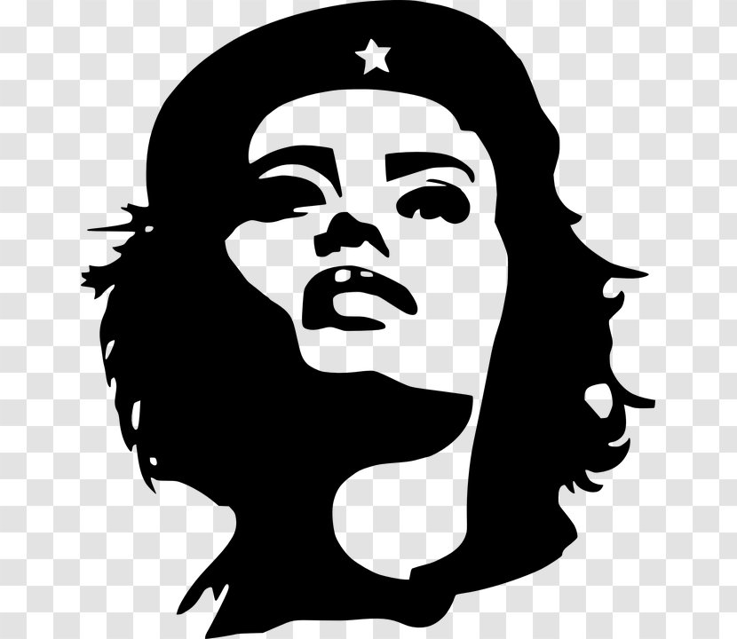 Revolutionary Clip Art - Face - Che Transparent PNG