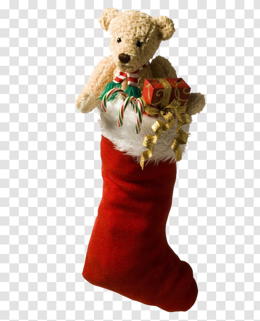 Christmas Ornament Stocking Befana - Watercolor - Socks Transparent PNG