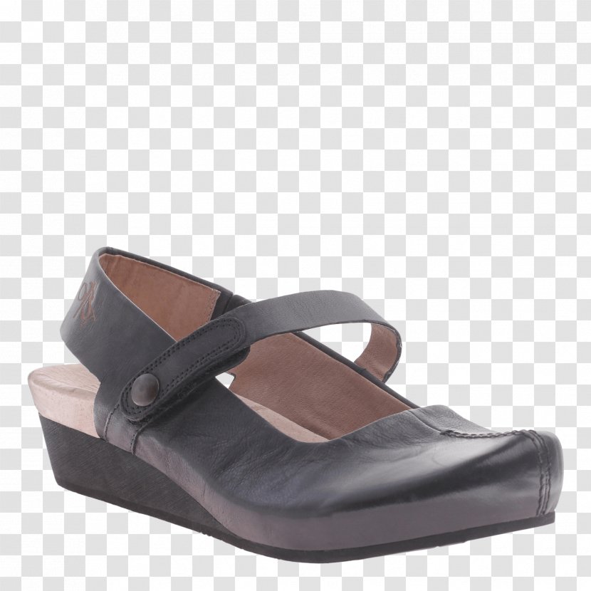 Leather Shoe Sandal Wedge Footwear - Outdoor Transparent PNG