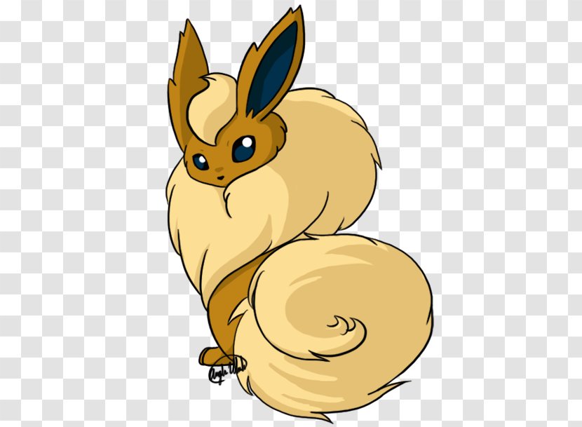 Rabbit Flareon DeviantArt Hare - Frame - Shiny Transparent PNG