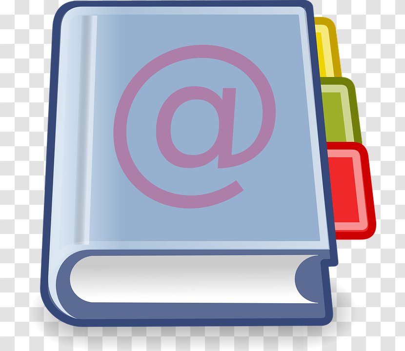 Address Book Clip Art Email - Contact List Transparent PNG