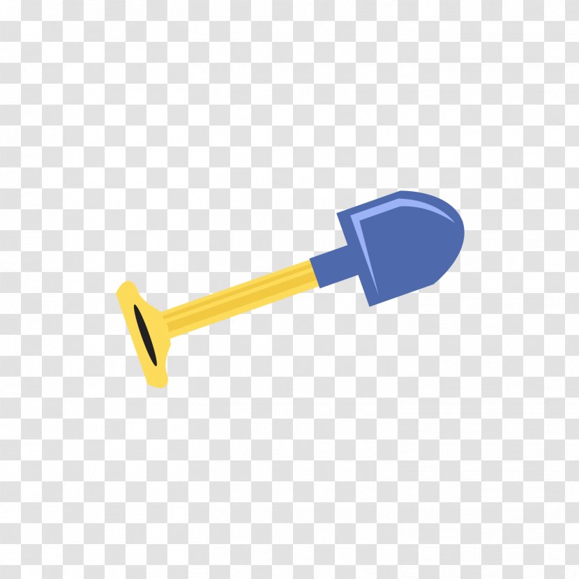 Tool Euclidean Vector - Yellow - Handle Shovel Transparent PNG