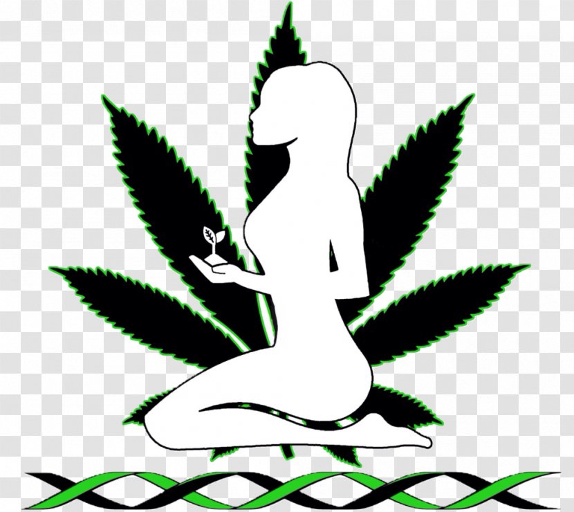 Cannabis Sativa Tetrahydrocannabinol Smoking Marijuana - Black And White Transparent PNG