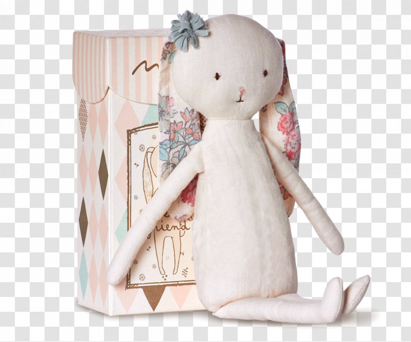 Rabbit Gift Stuffed Animals & Cuddly Toys Clothing Doll - Figurine Transparent PNG