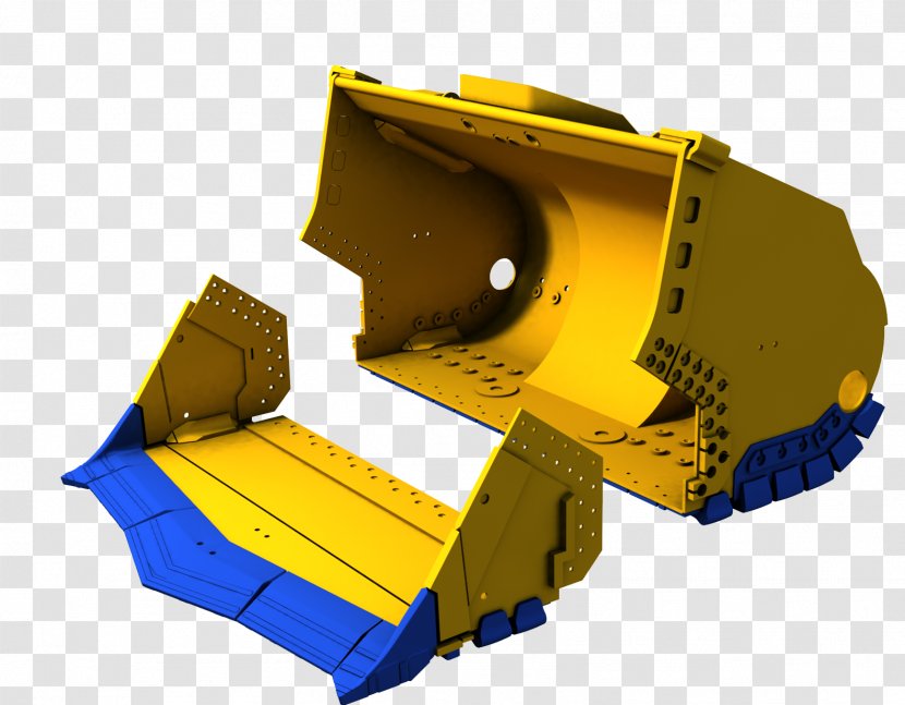 Bucket Plastic Mining Machine Industry - Loader Transparent PNG