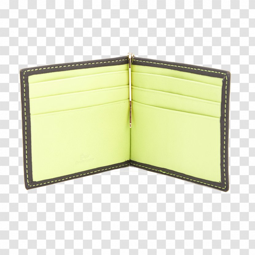 Wallet Money Clip Leather Yellow - Credit Card - Genuine Transparent PNG