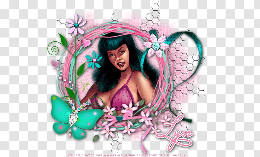 Fairy Illustration Valentine's Day Pink M Photomontage Transparent PNG