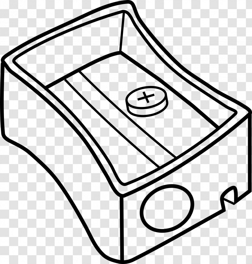 Pencil Sharpeners Black And White Clip Art Transparent PNG