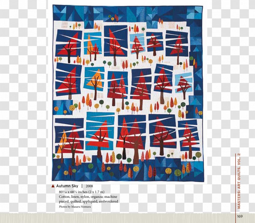 Textile Quilt Art Quilting Patchwork - Collage - Lark Transparent PNG