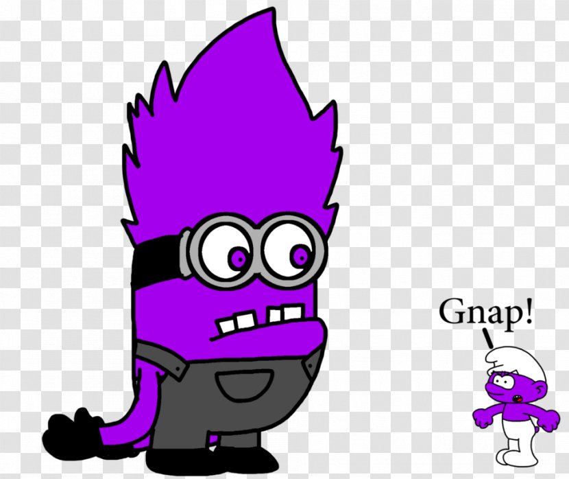 The Purple Smurfs Evil Minion Drawing YouTube - Illumination - Youtube Transparent PNG