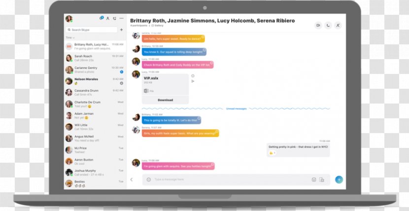 Skype MacOS Microsoft User - Windows 10 - Notebook Design Transparent PNG