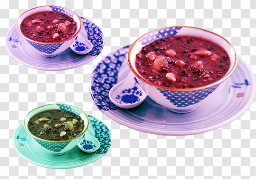 Laba Congee Festival Eating Food - Walnut - Creative Rice Porridge Red Bean Transparent PNG