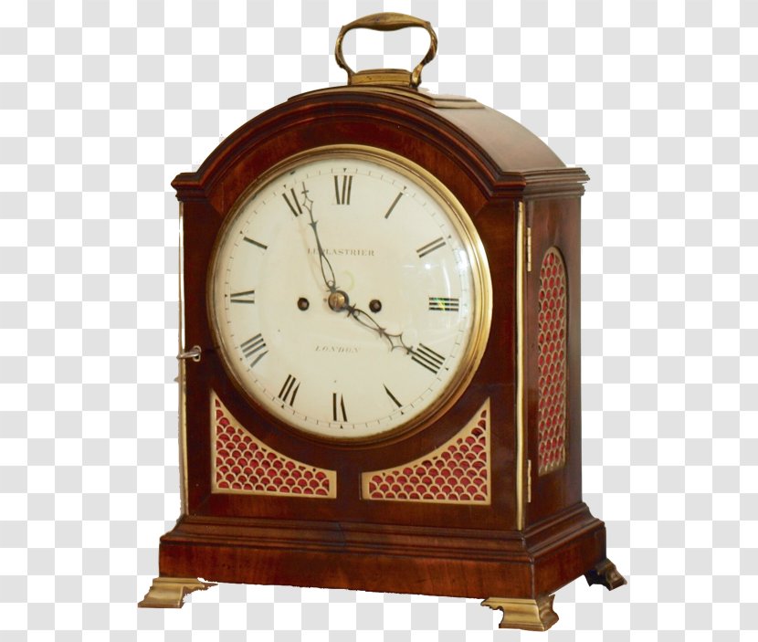 Bracket Clock Fusee Movement Antique Transparent PNG