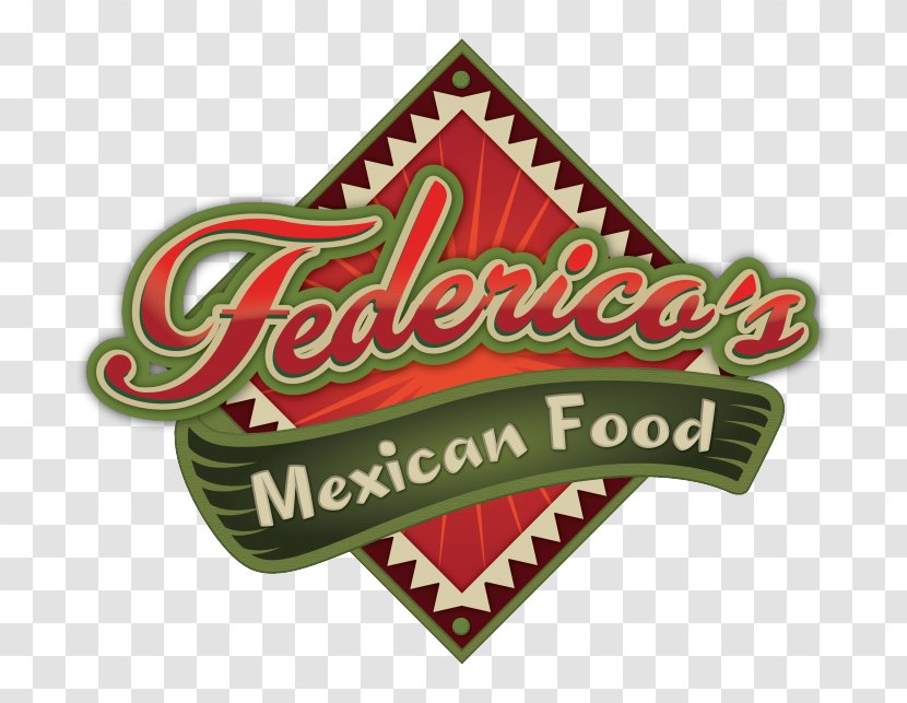Mexican Cuisine Burrito Taco Federico's Food Restaurant - Label - Annual Day Celebration Transparent PNG