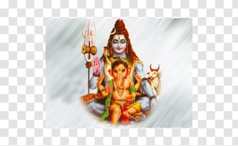 Ganesha Mahadeva Parvati Vishnu Hinduism Transparent PNG