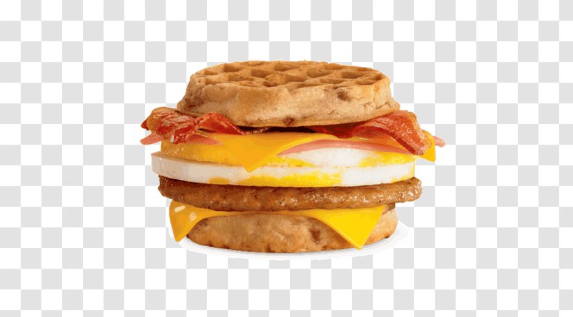 McGriddles Breakfast Sandwich Waffle Fast Food - Hamburger - Mediterranean Diet Transparent PNG