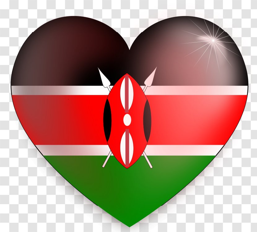 Flag Of Kenya Clip Art - Cartoon - Frame Transparent PNG