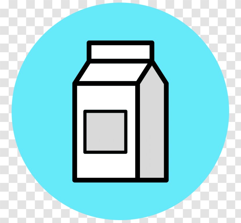 Milk Line - Dairy Products - Art Turquoise Transparent PNG
