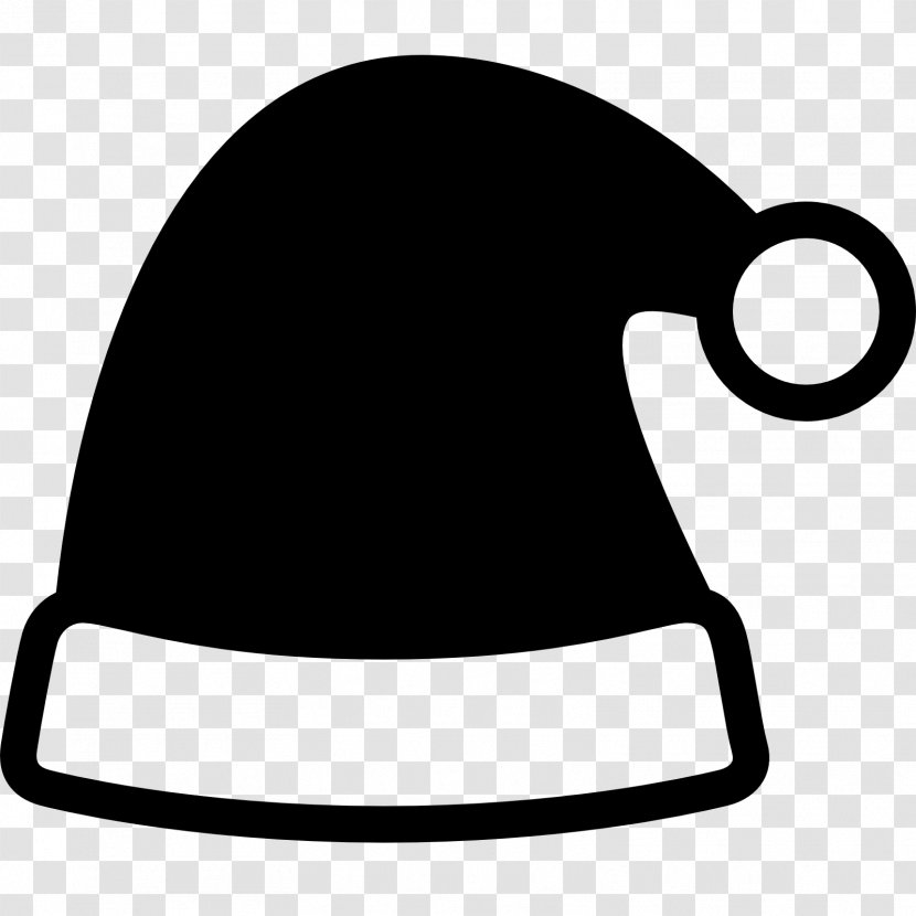 Hat Santa Claus Cap Headgear - Ruffle Transparent PNG