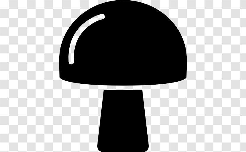 Mushroom Silhouette Food Clip Art - Black Transparent PNG