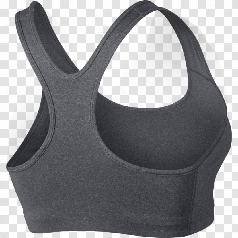 Sports Bra Swoosh Nike - Silhouette Transparent PNG