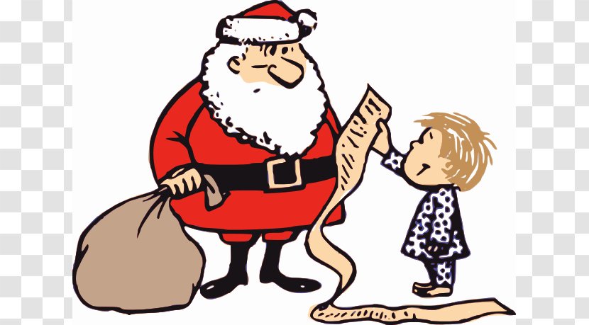 Santa Claus Christmas Elf Clip Art - List Cliparts Transparent PNG