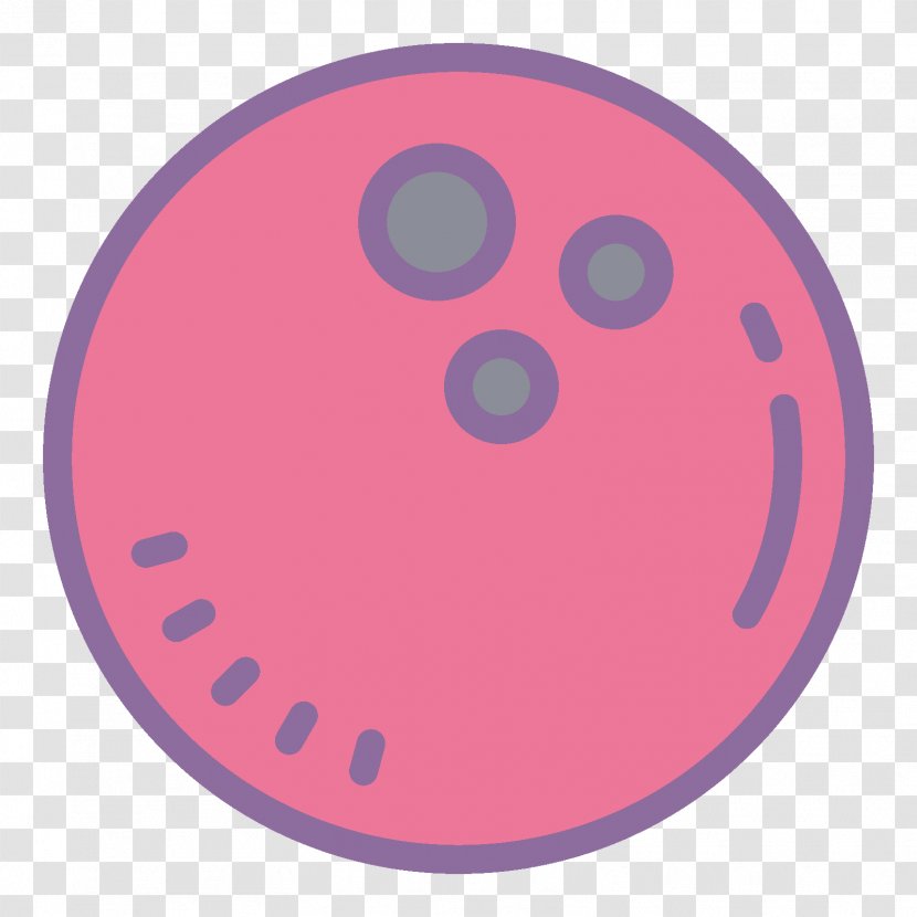 Product Design Font Pink M - Purple Bowling Ball Transparent PNG